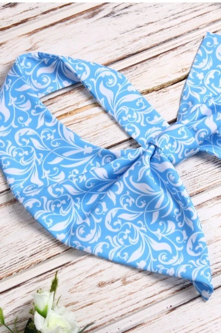 Косынка Франтон 30х40 см, с полной запечаткой "Uzor"#3