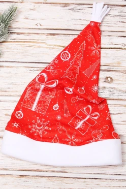 Купить колпак Новогодний с принтом "Gift"