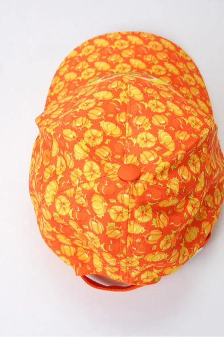 Бейсболка Стандарт детская с полной запечаткой (полиэстер) "Pumpkin"#5