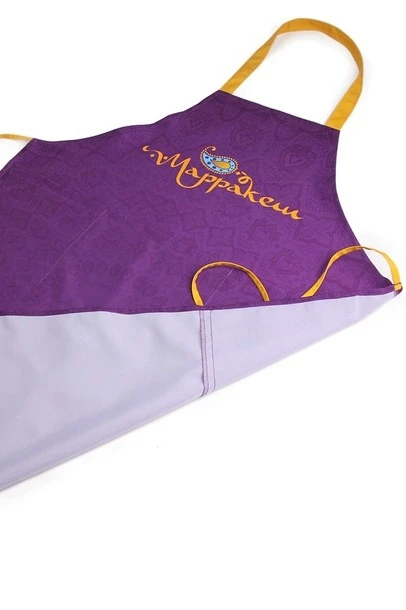 Фартук Капучино из габардина, с полной запечаткой "Marrakesh"#1