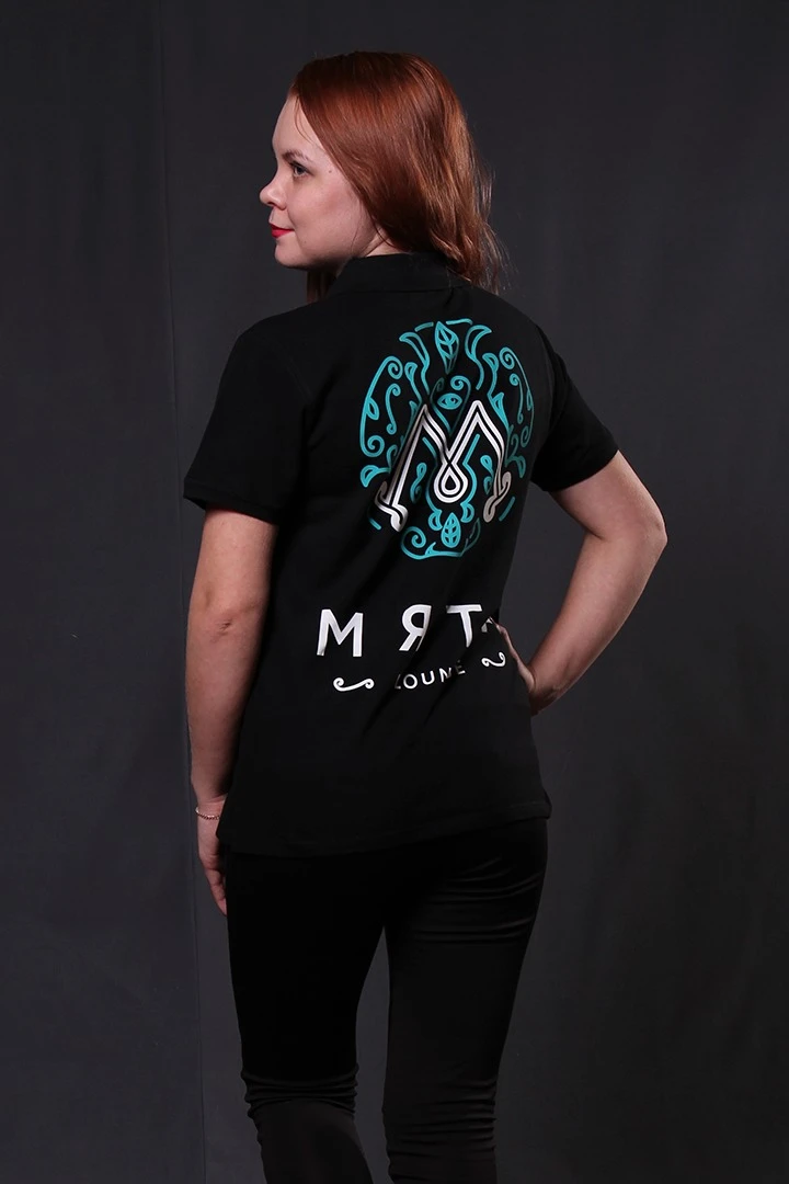 Поло Престиж женская (Modern), однотонная "Mint"#1