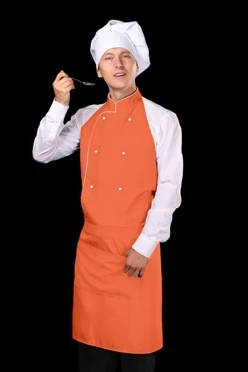 Купить фартук Бейкер оранжевый