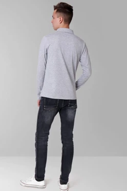 Лонгслив Декстер Плюс унисекс однотонный (хлопок)#1