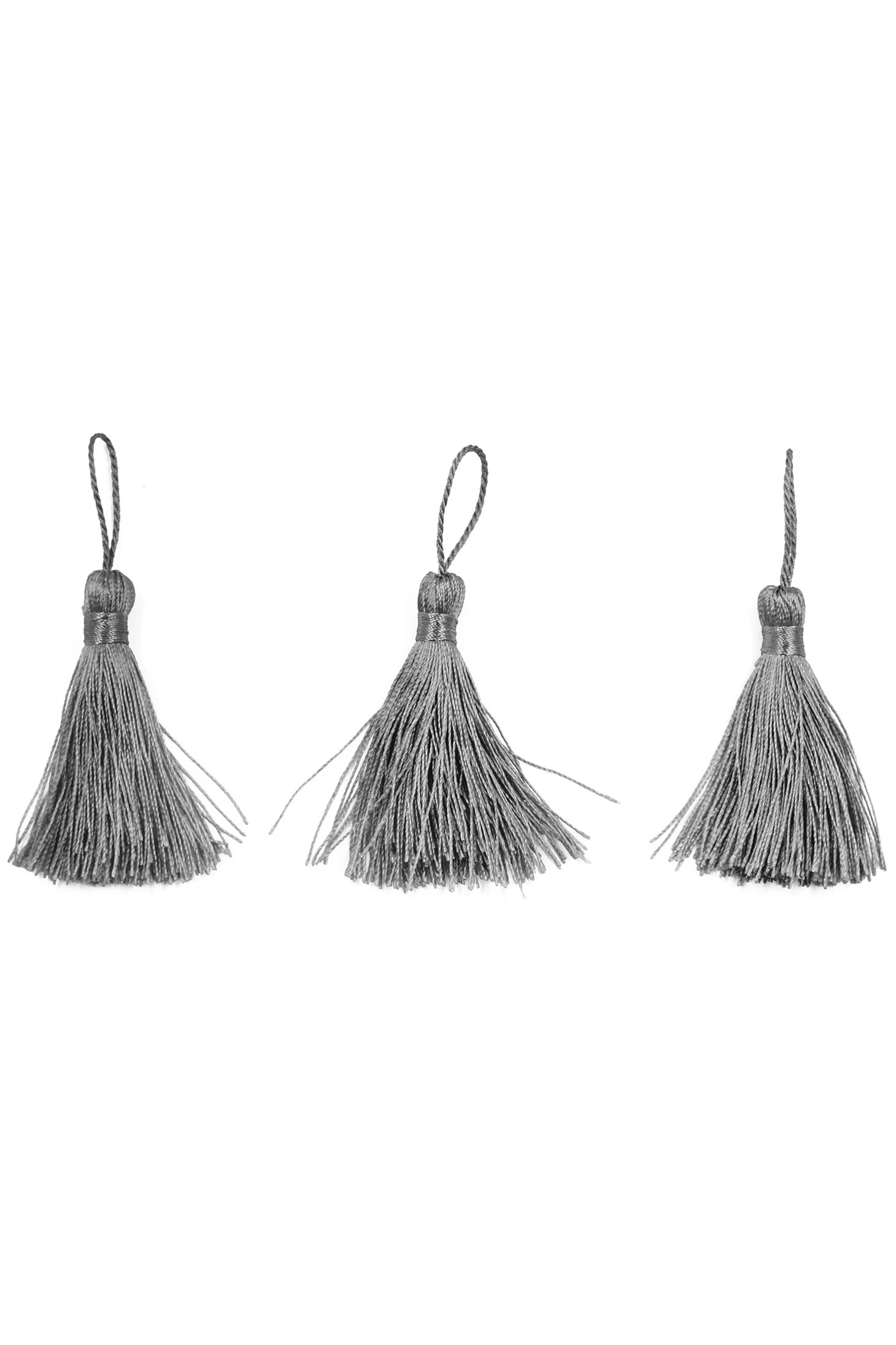 Купить кисть декоративную для вымпела 5 см серебро