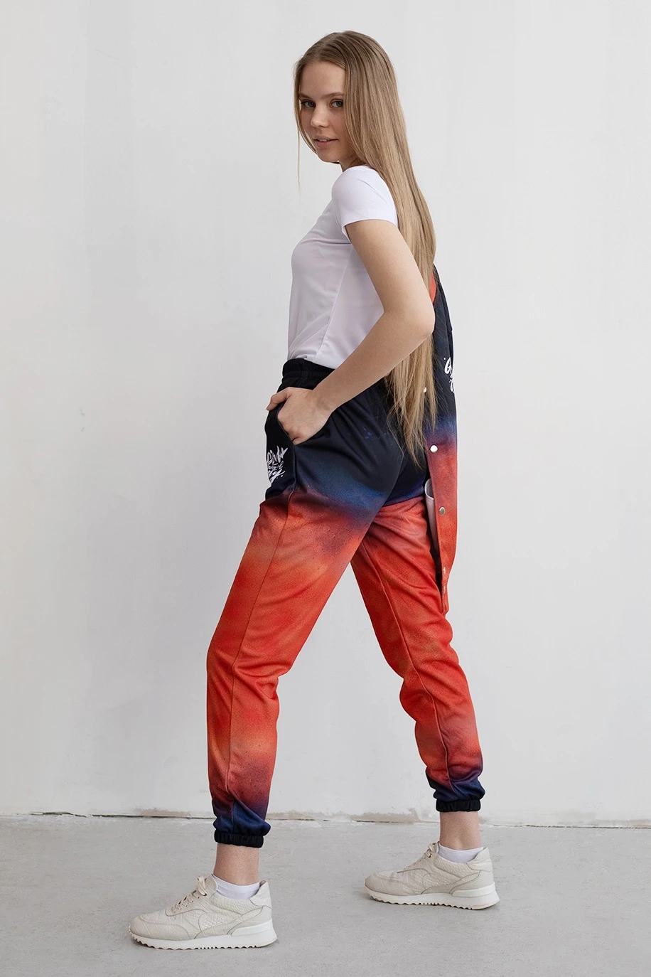 Спортивный костюм Кэнди женский с полной запечаткой "Girls don't cry"#5