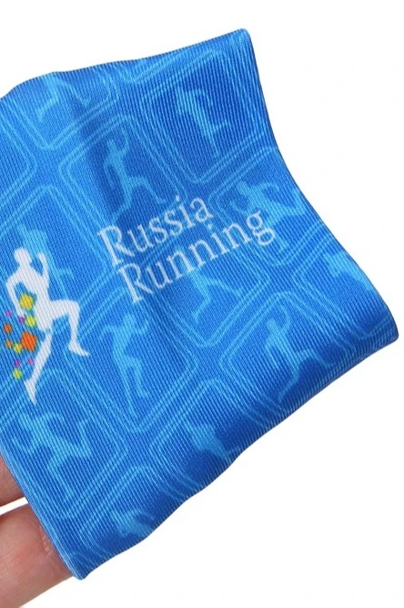 Напульсник полиэстеровый женский "Russia Running" 7х8 см#1