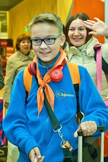 Толстовка Харисон флисовая без капюшона детская, однотонная#2