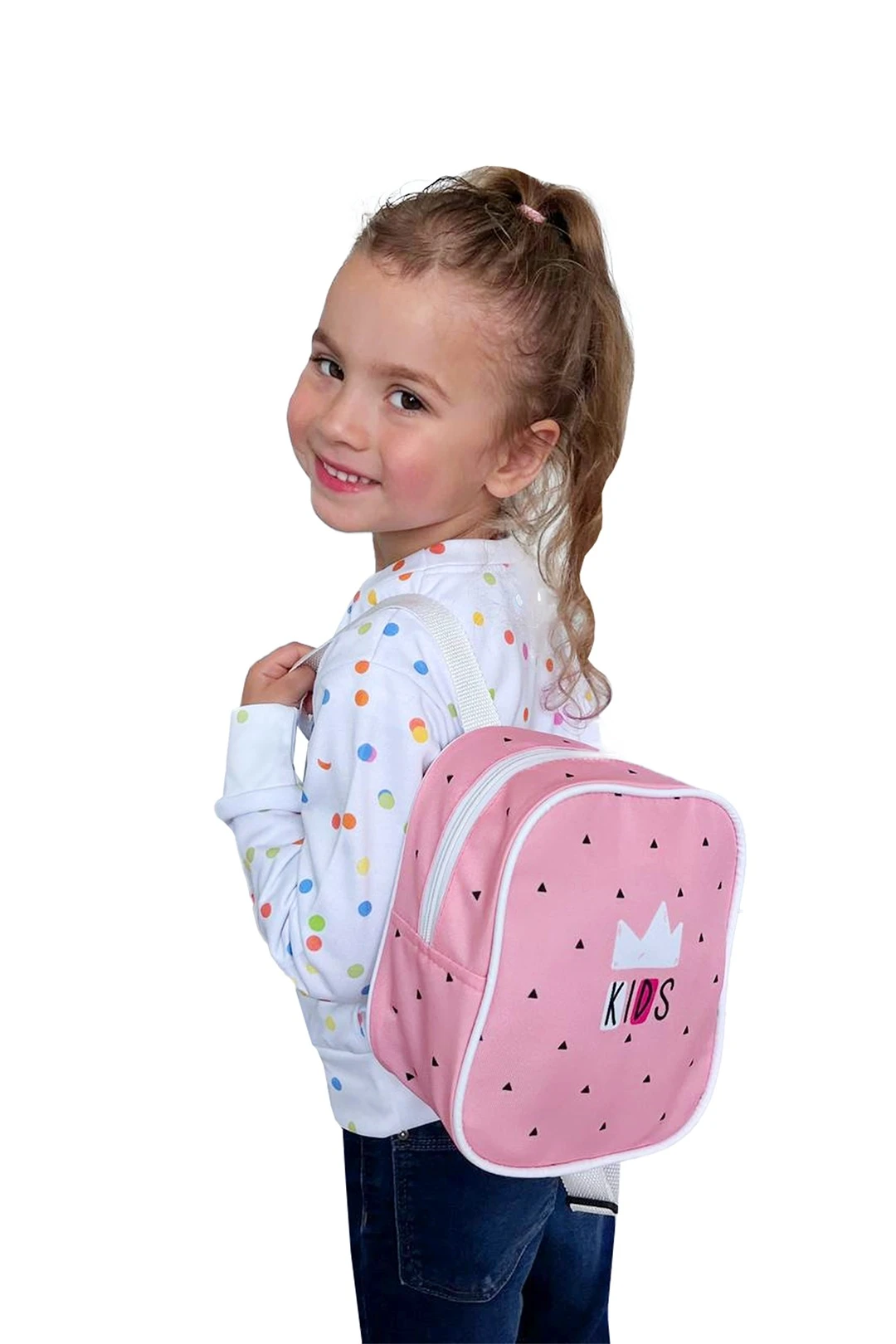 Рюкзак детский Твин с жестким каркасом 15х18х9 см, с полной запечаткой "Kids"#4 Рюкзак детский Твин с жестким каркасом 15х18х9 см, с полной запечаткой "Kids"#4