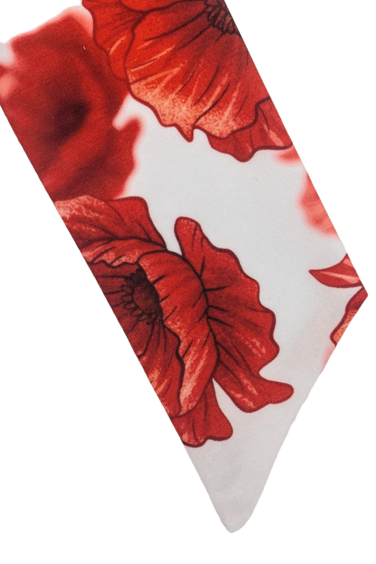 Шарф-платок Твилли двухслойный 7х130 см, с полной запечаткой "Lest we forget"#1