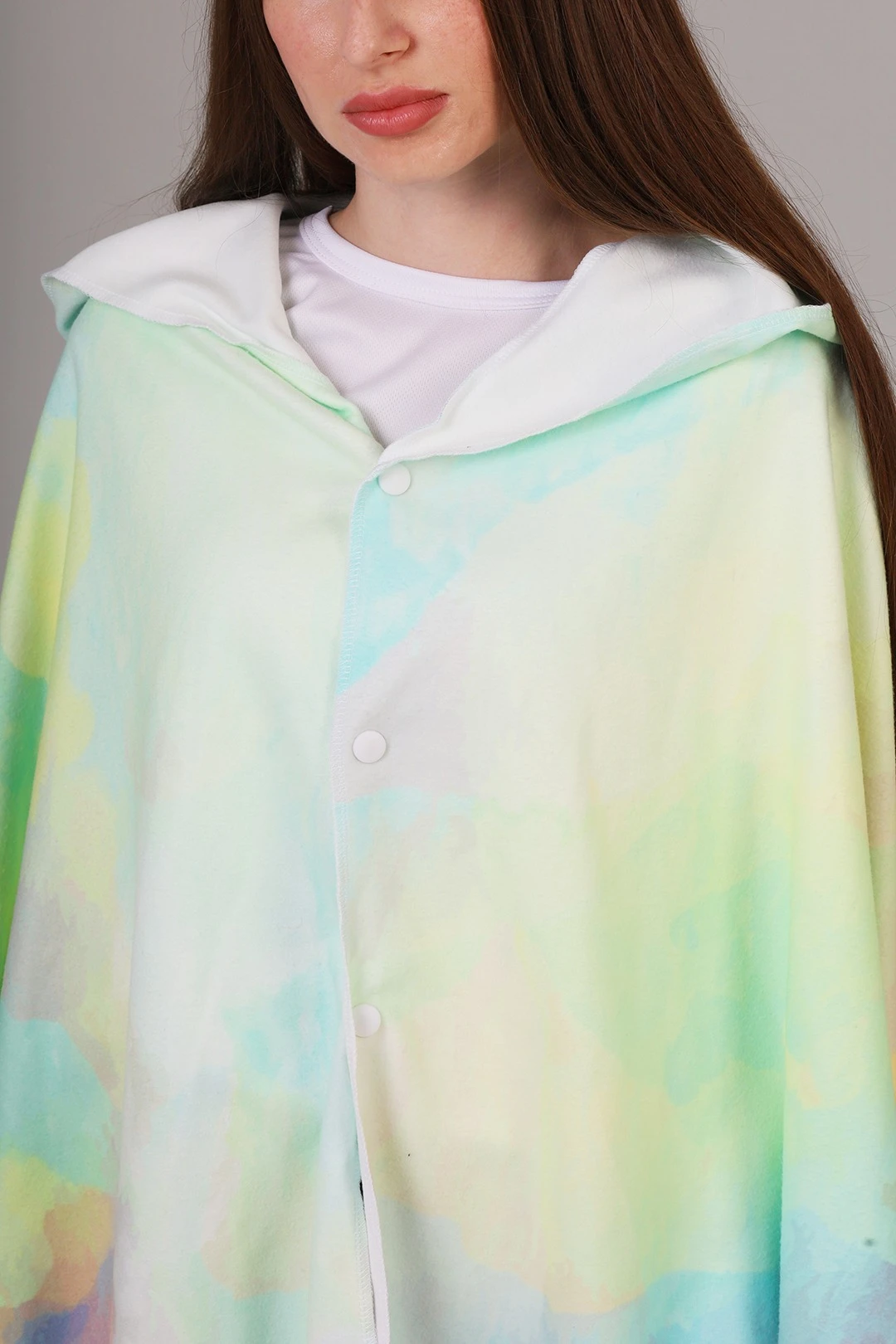 Плед-накидка Терраса с полной запечаткой "Watercolor"#2 Плед-накидка Терраса с полной запечаткой "Watercolor"#2