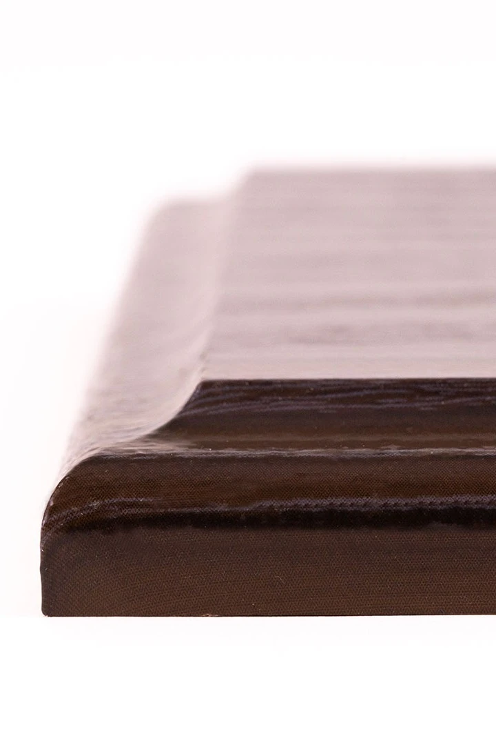 Плакетка 15х20 см без нанесения (профиль О), черное дерево#1