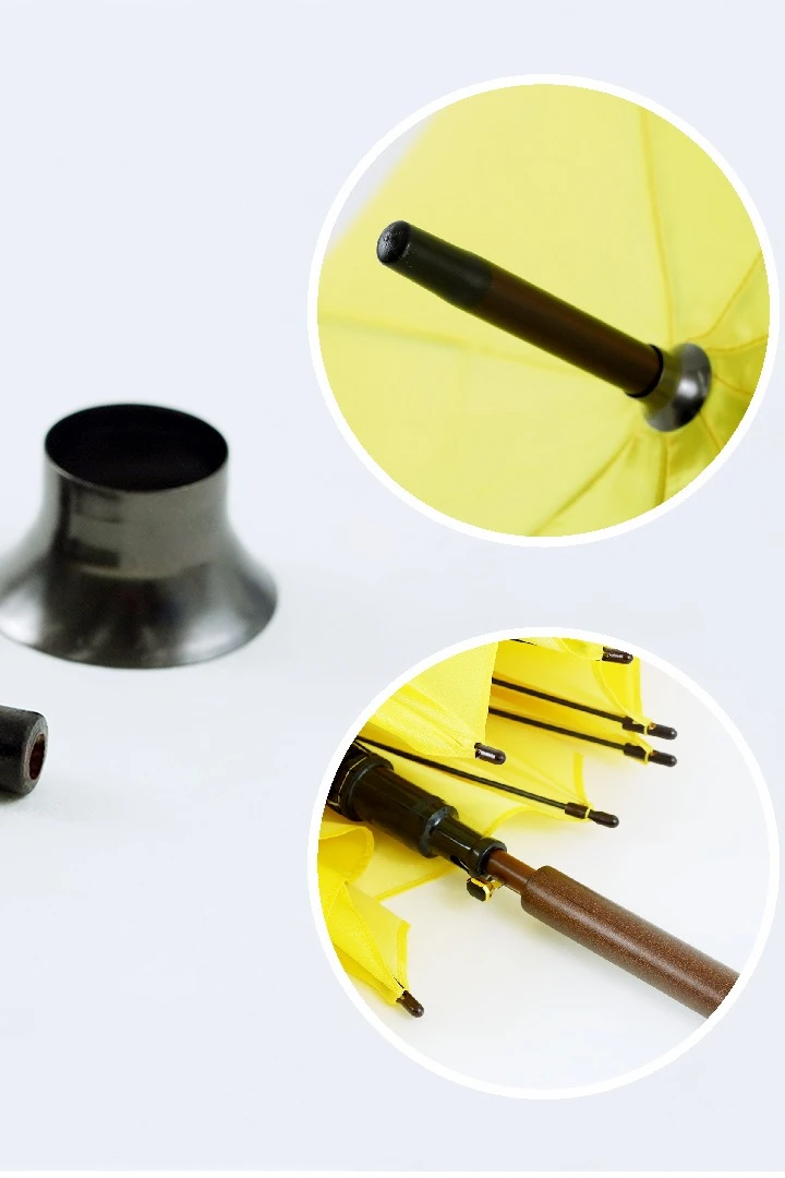 Каркас зонта Мэри с деревянной ручкой#5