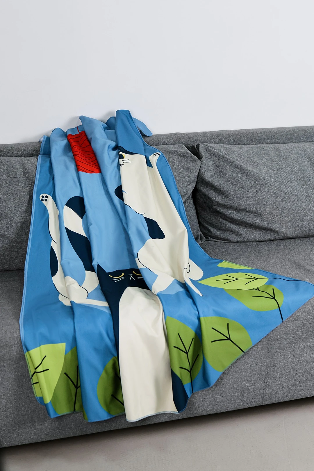 Плед Молли из футера 145х170 см, с полной запечаткой#3