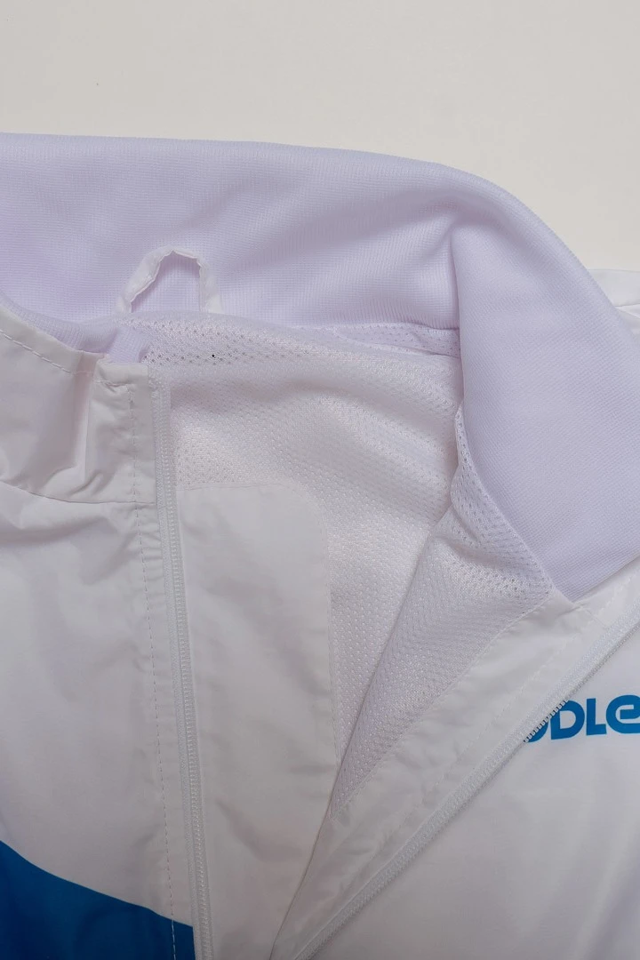 Ветровка Спортинг с двойным воротником унисекс, с полной запечаткой "Tricolor"#2