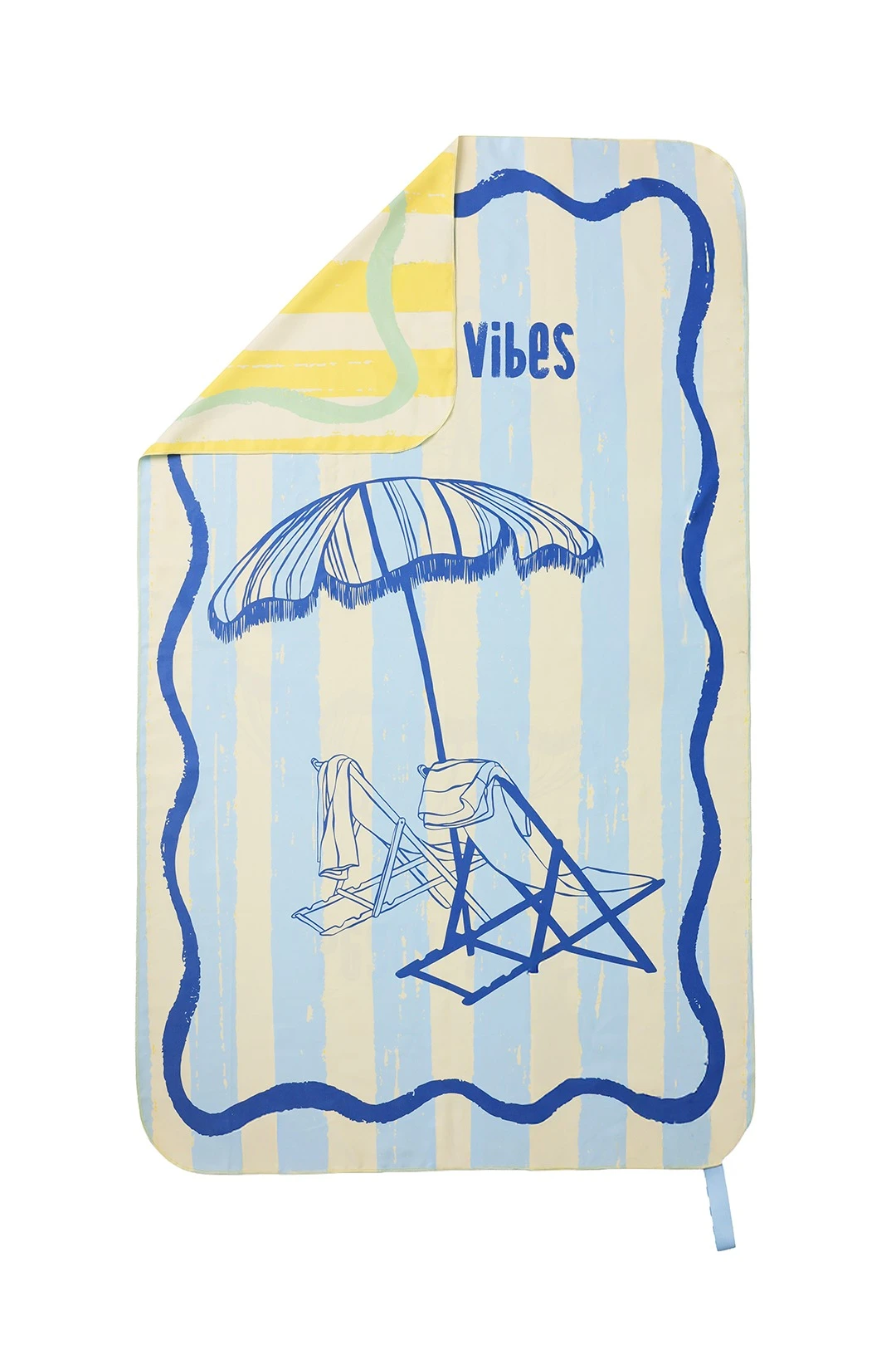 Полотенце из микрофибры 80х130 см с печатью (Print) "Beach vibes"#1 Полотенце из микрофибры 80х130 см с печатью (Print) "Beach vibes"#1