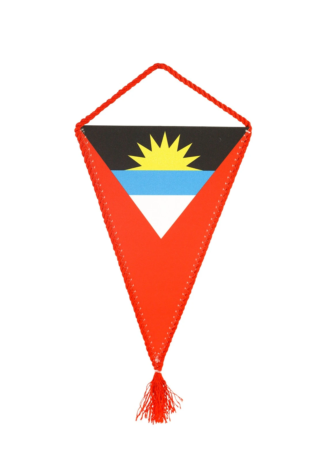 Купить вымпел стрела печатный из атласа со шнуром и кистью, 15х22 см