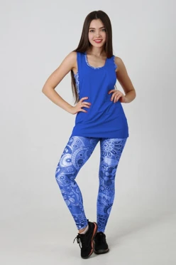 Купить комплект 3в1 "Синие пейсли"