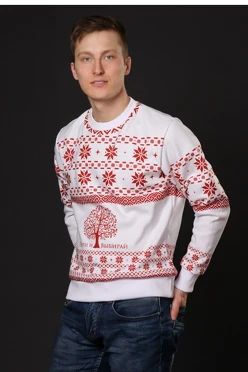 Купить свитшот унисекс "Твори и выбирай" с полной запечаткой