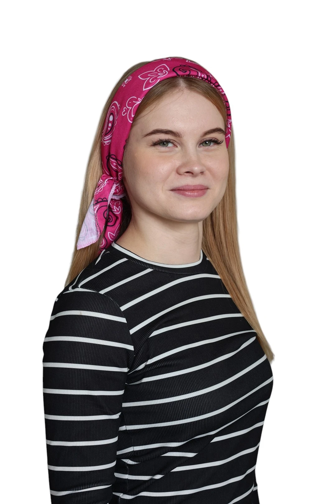 Бандана с полной запечаткой, полиэстер 70х70 см "Flower"#2