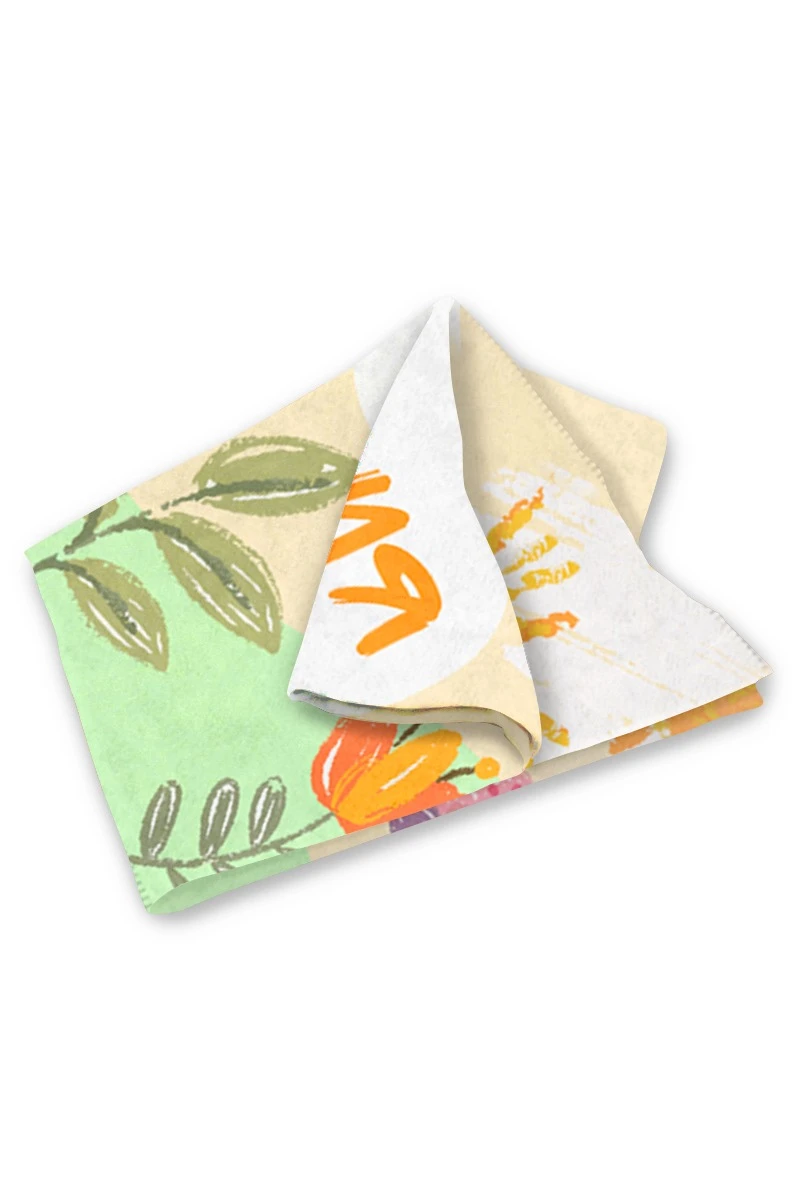 Купить плед Палитра флисовый 150х200 см, с принтом "Sofia"