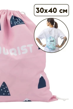 Купить рюкзак Уолкер на шнурке 30х40 см, с полной запечаткой