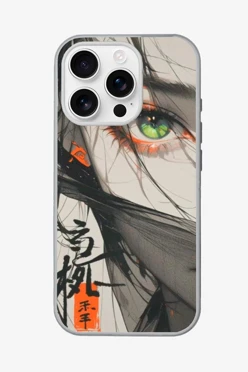 Купить чехол для iPhone 16 Pro с принтом "Anime Face"