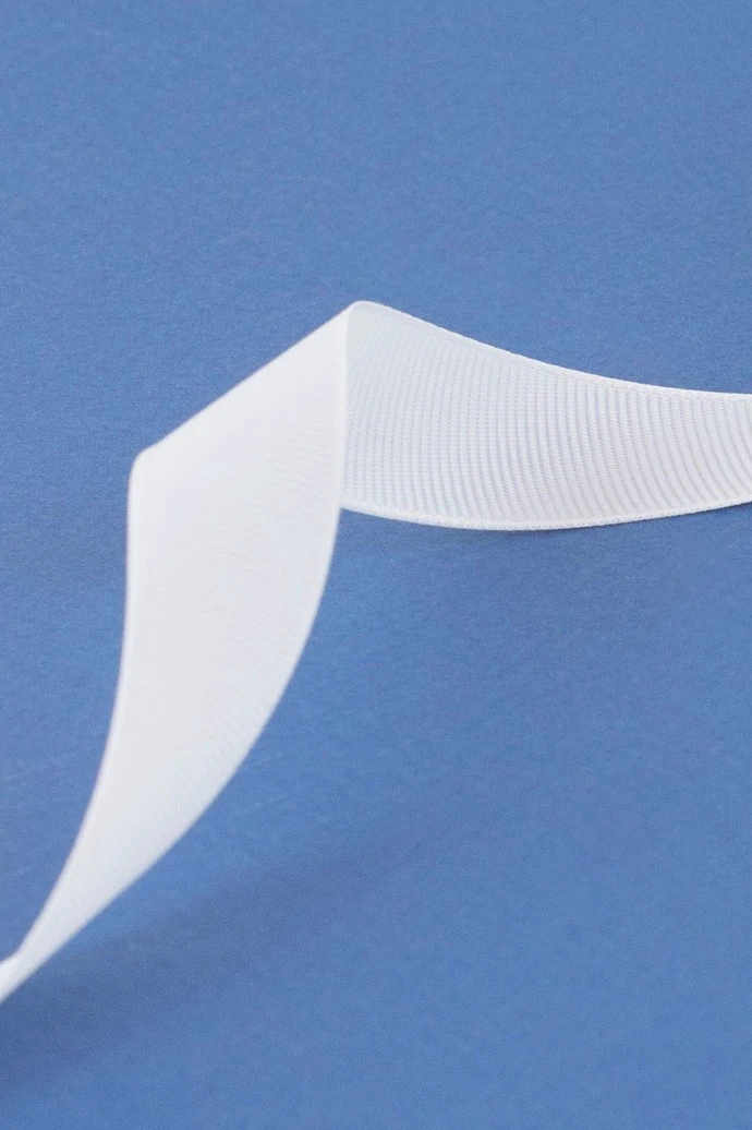 Купить ленту репсовую 50 м ширина 20 мм, белую