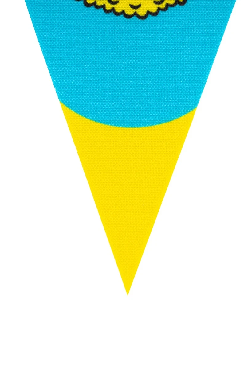 Вымпел Стрела печатный обрезной край, 15х22 см#2