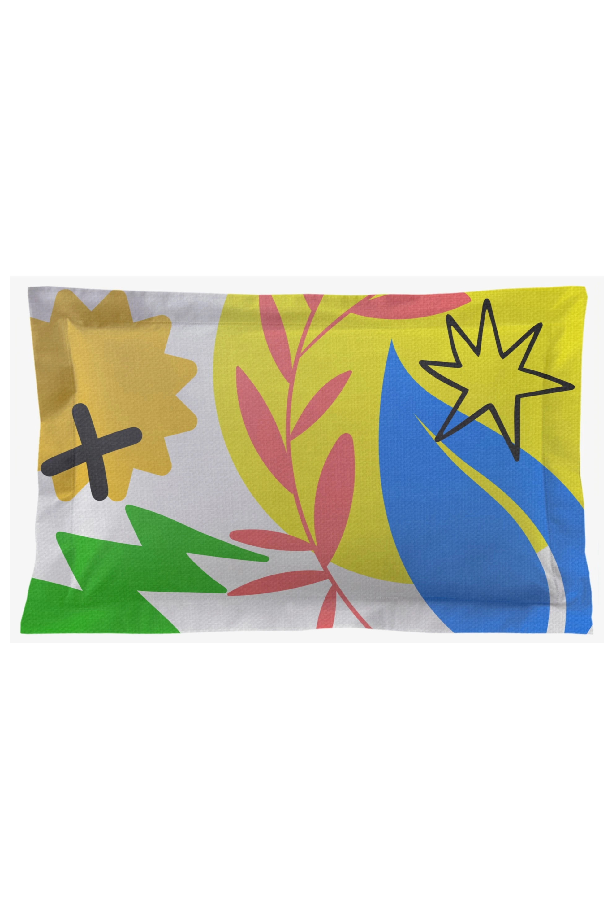 Купить подушку с бордюром 40х60 см, с принтом "Freedom"