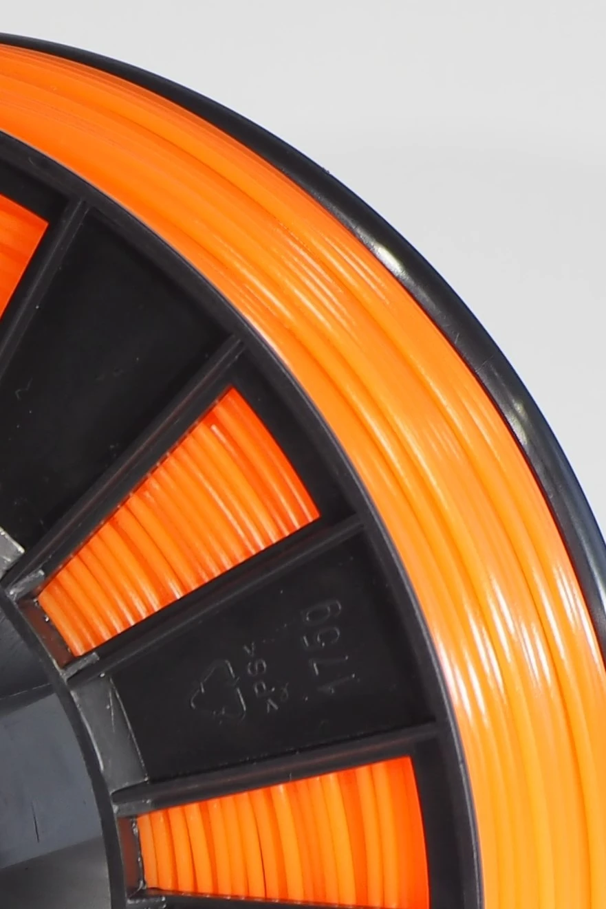 Купить пластик PLA 1,75 мм, 880 гр, оранжевый