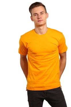 Купить желтую футболку Премиум унисекс (Modern)