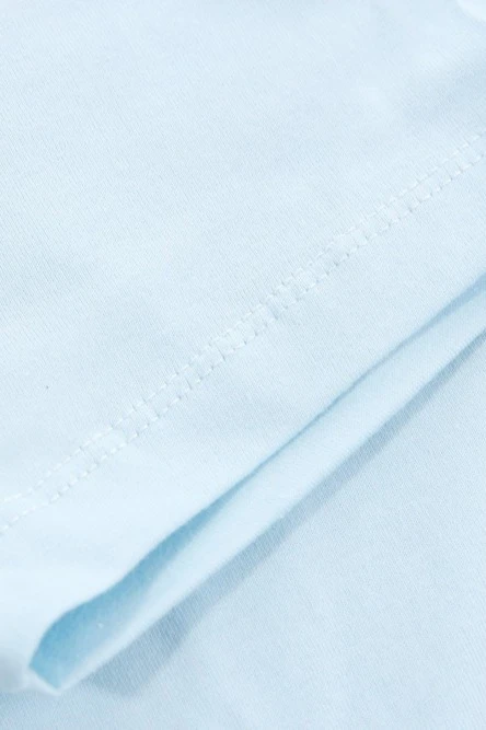 Футболка Премиум женская (Modern) однотонная светло-голубая (хлопок)#5 Футболка Премиум женская (Modern) однотонная светло-голубая (хлопок)#5