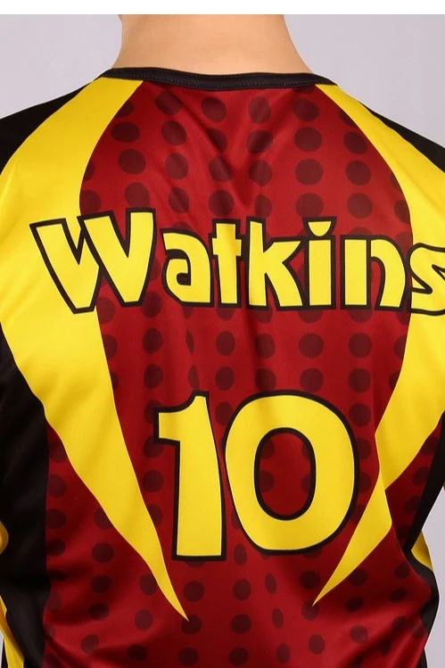 Волейбольная форма Изи мужская с полной запечаткой "WATKINS 10"#5 Волейбольная форма Изи мужская с полной запечаткой "WATKINS 10"#5