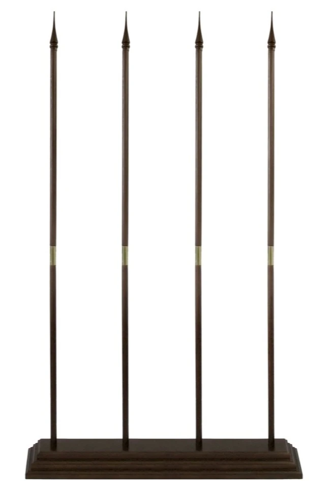 Купить подставку с основанием Пирамида (бук) 4 штока 2,5 м