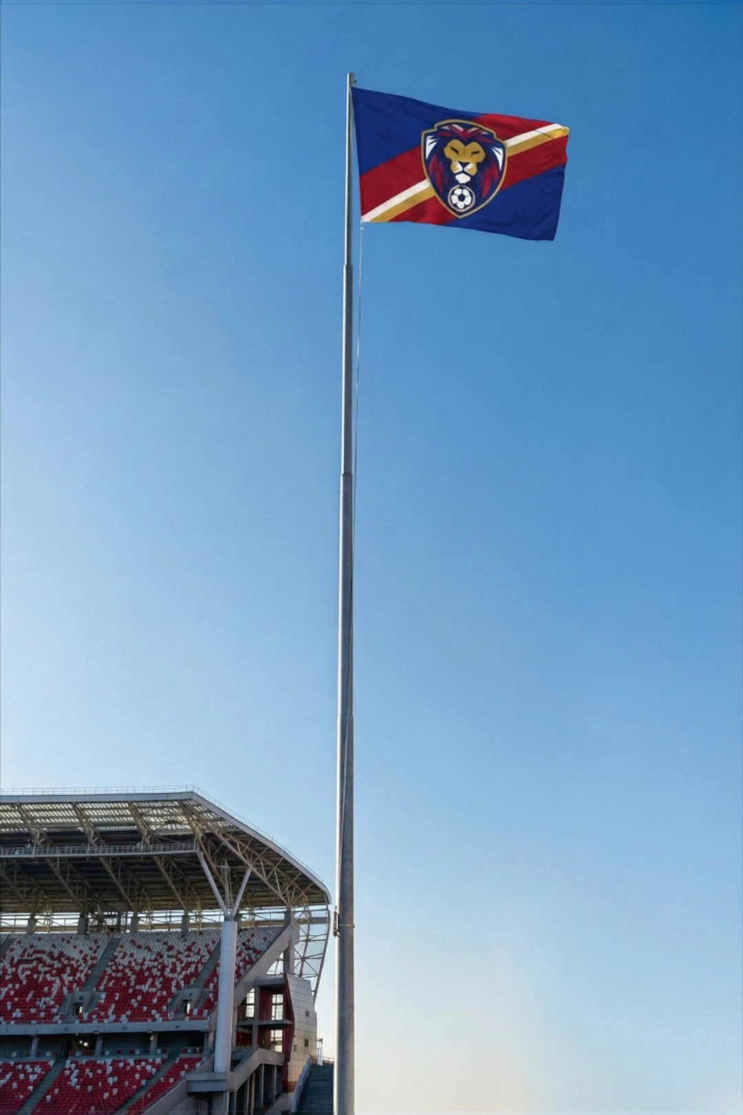 Телескопический флагшток Моби Стандарт из алюминия 5.4 м#4