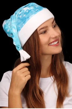 Купить колпак Новогодний с принтом "Ice"