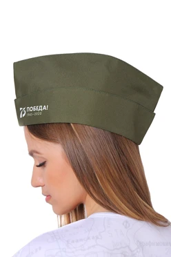 Пилотка Полет фигурная с полной запечаткой "Victory!"#2