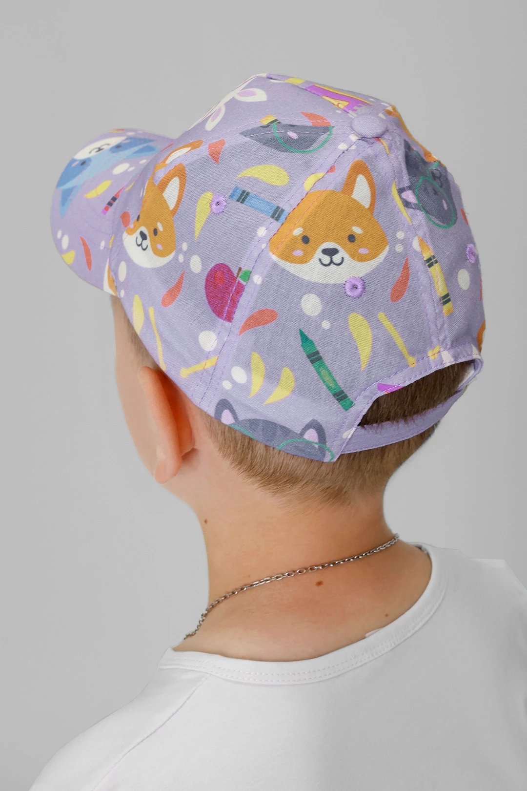 Бейсболка Бауэр детская с полной запечаткой (хлопок)#5 Бейсболка Бауэр детская с полной запечаткой (хлопок)#5