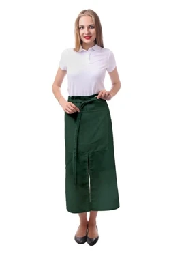 Купить фартук Бармен зеленый