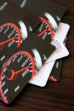 Календарь со скруглением углов с матовой ламинацией#2