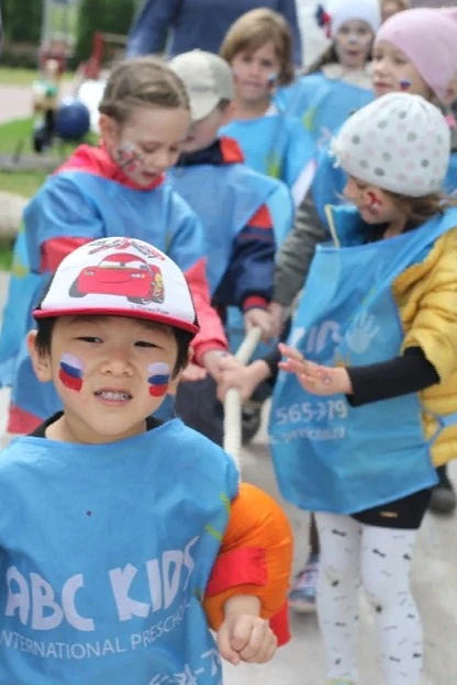 Накидка Инсайт 50х55 см, с полной запечаткой "ABC Kids"#5