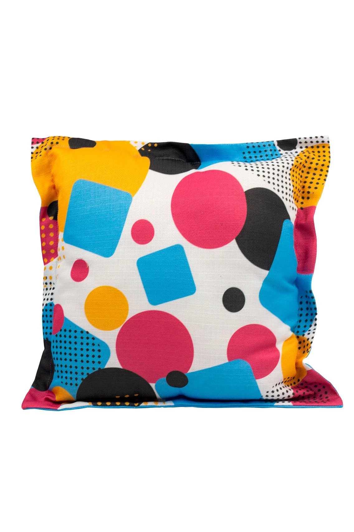 Купить подушку из полиэстра с полями 40х40 см, с полной запечаткой