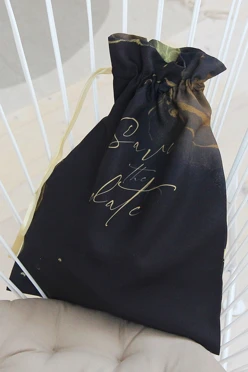 Купить мешочек с полной запечаткой 30х40 см, крепление кулисы на расстоянии от верхнего края "Saver"