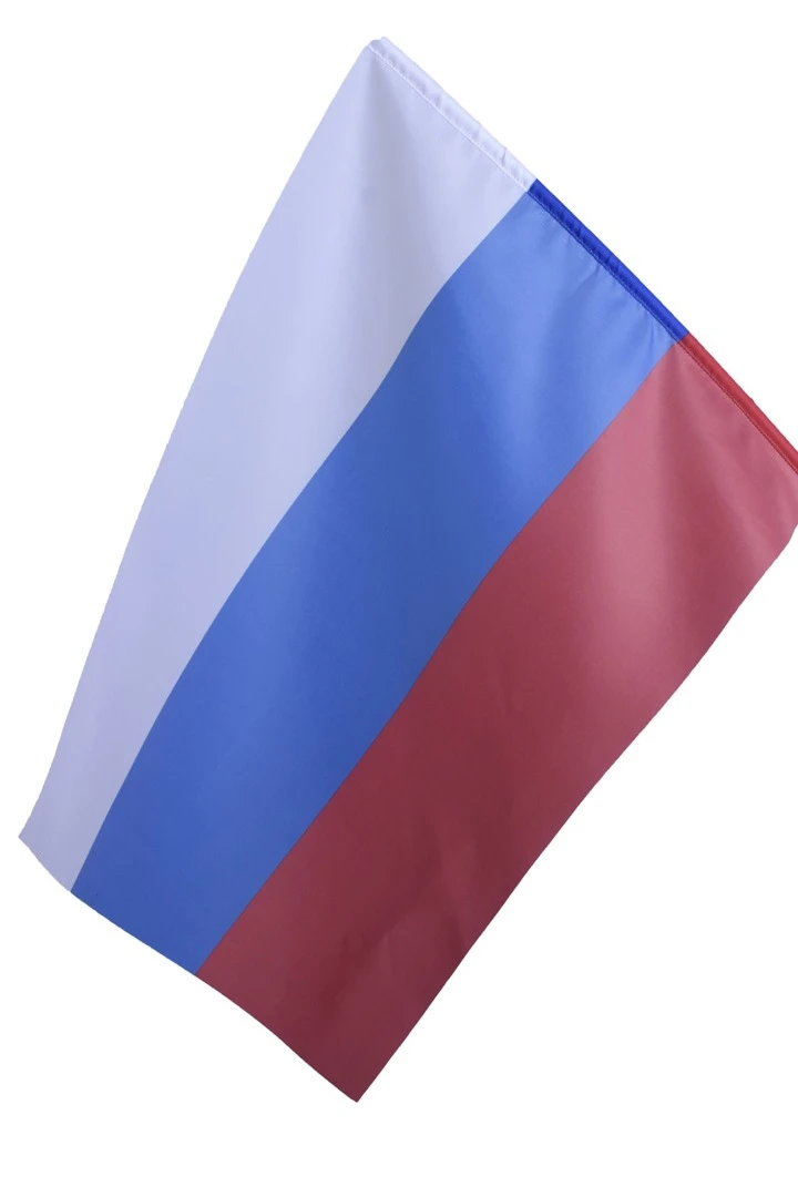 Флажок РФ 30х40 см, шелк#1