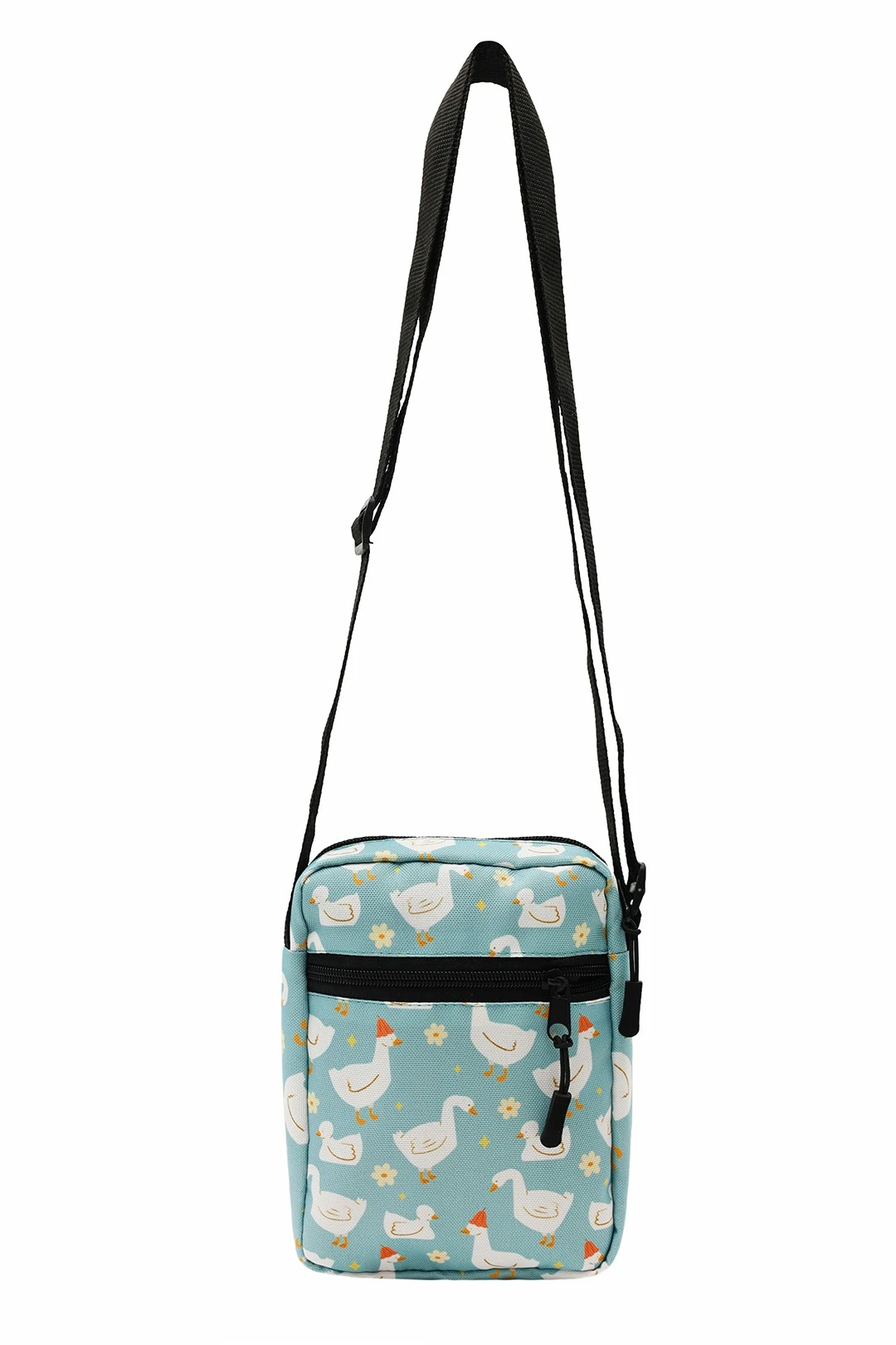 Сумка-мессенджер Ризе, с полной запечаткой "Fine goose"#1