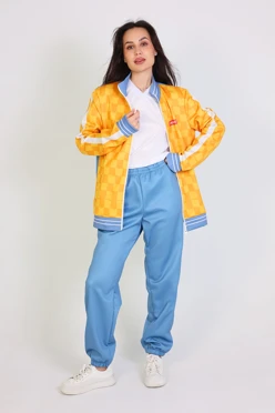 Купить спортивный костюм Стайлинг женский c полной запечаткой "Honeycombs"