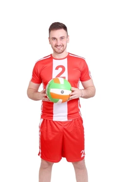 Купить волейбольную красную мужскую форму Хэнди "EDWARDS 2"