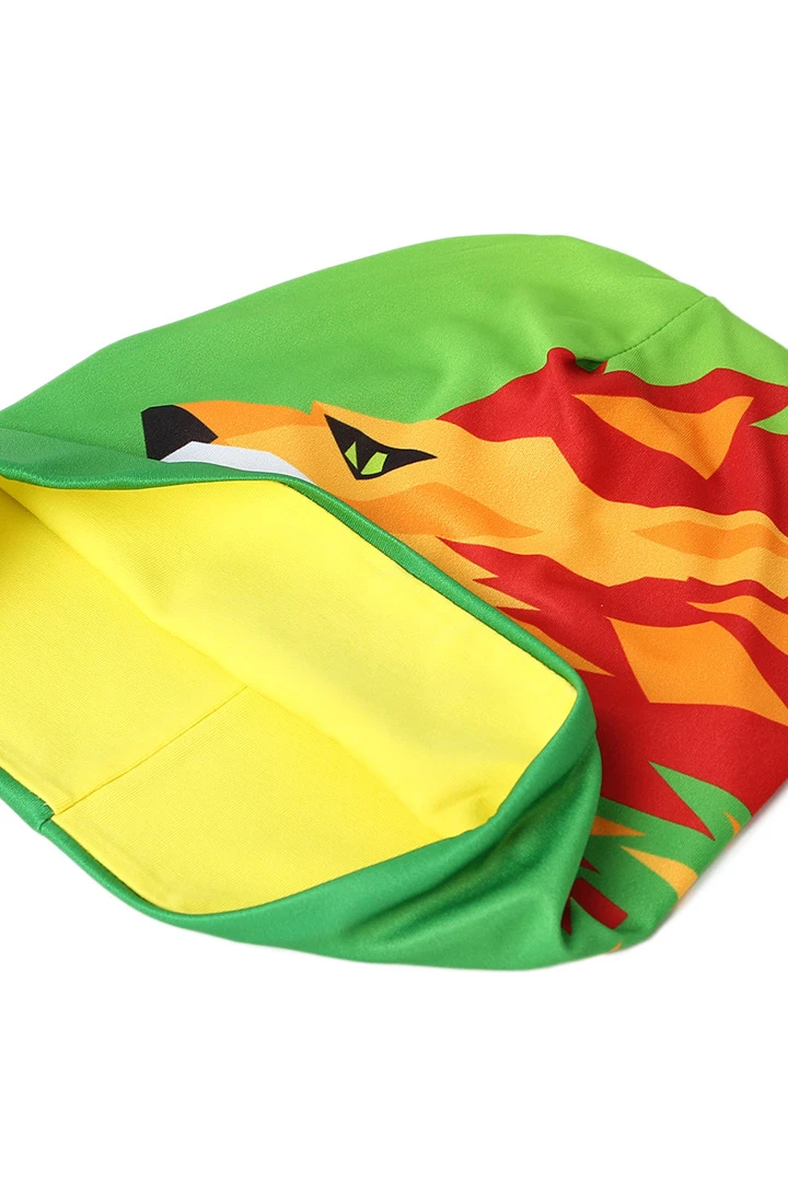 Шапка Сноу двухслойная детская, с полной запечаткой "Leo"#8