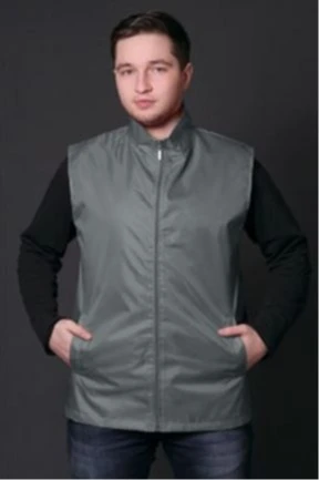 Купить жилет Брайт однотонный темно - серый