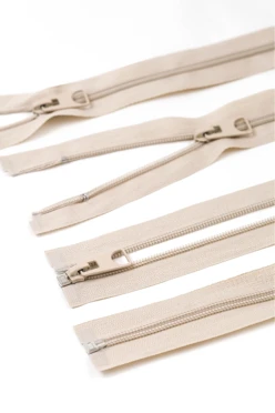 Купить молнию тип 5 разъемная 40 см, бежевую